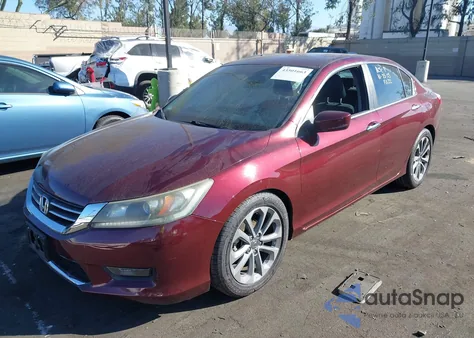 2014 Honda Accord Sport из США, поврежденный, VIN 1HGCR2F57EA123346